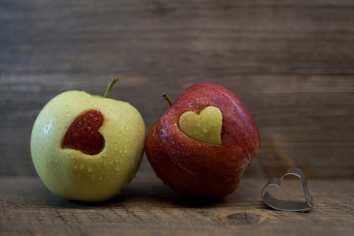 Image of apples for the backpack blessings program