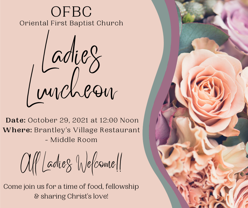 OFBC Ladies Luncheon Info