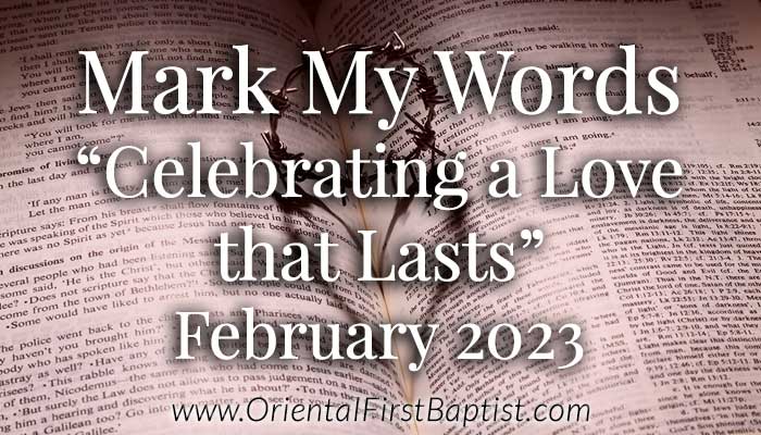 Mark My Words Article - Celebrating a Love that Lasts - February 2023
