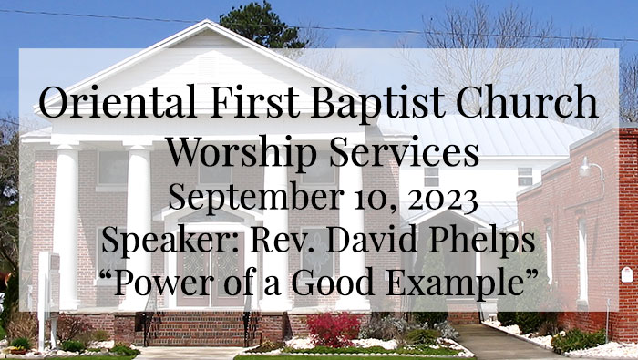 OFBC Worship Service for September 10 2023